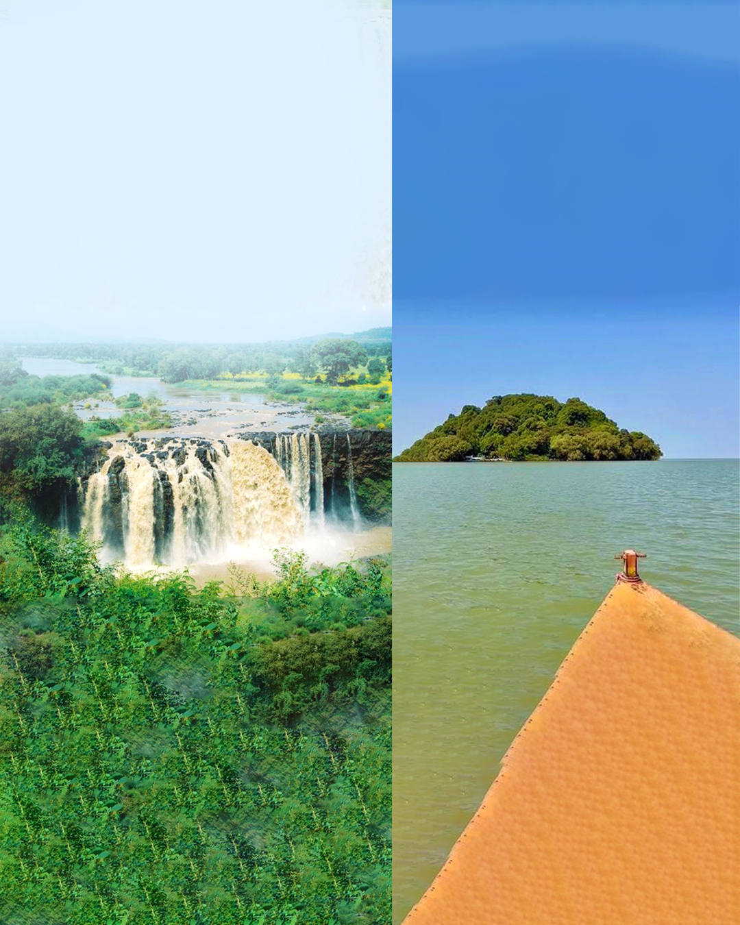 Lake Tana and Blue Nile Falls, Ethiopia